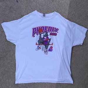 Phoenix Suns 92-93 30th Anniversary The Gorilla Mascot Gildan Heavy Cotton Shirt